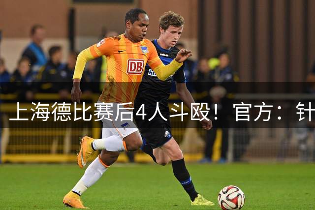 上海德比赛后4人斗殴！官方：针对4名球迷寻衅滋事案举行公开听证